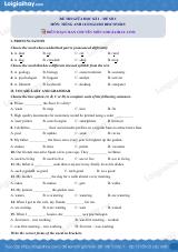 Đề thi giữa kì 1 Tiếng Anh 10 English Discovery - Đề số 1